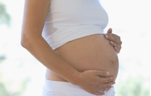 CD161 PregnancySchwangerschaft Frau Bauch